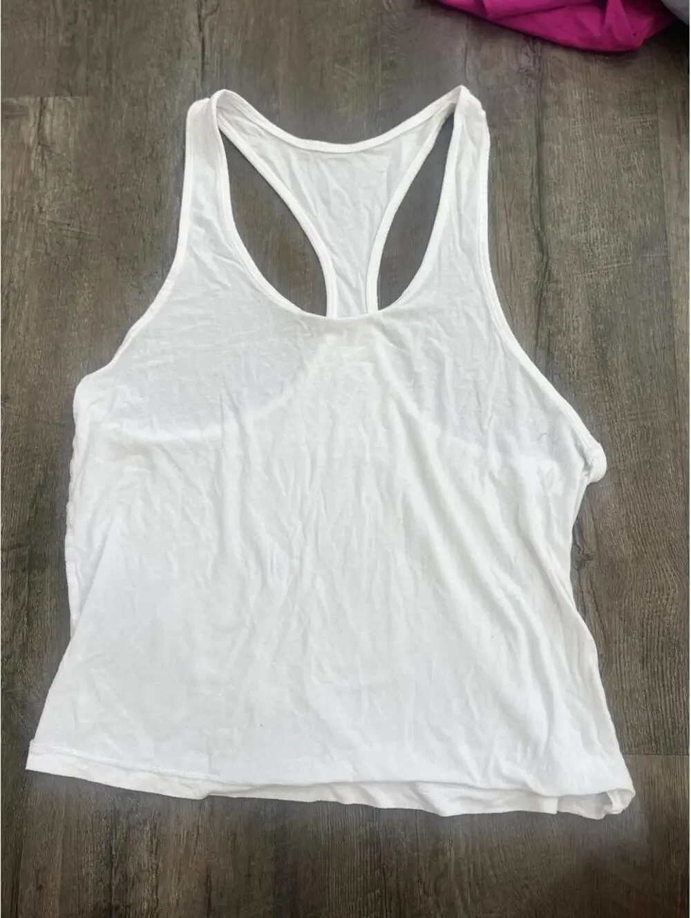 Alo Yoga Women's White Vests-tanks-cami
